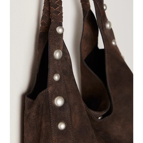 See You Soon Studded Tote Color Bitter Bark - Picture 4 of 5